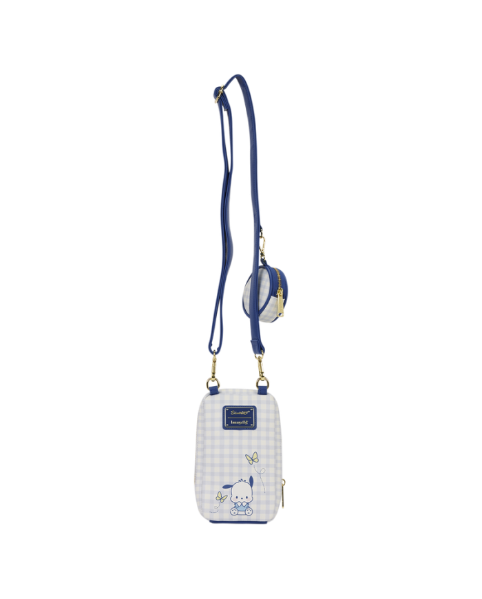 Sac à bandoulière Loungefly - Sanrio Pochacco Gingham Cellphone
