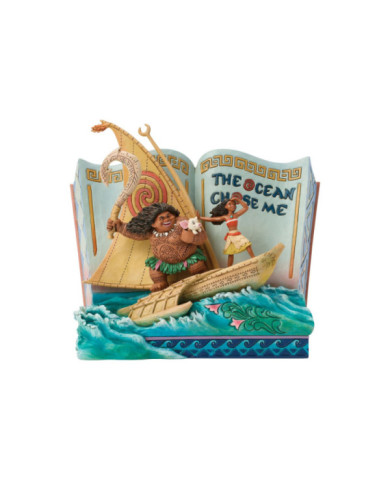 Disney Traditions - Figurine Vaiana Storybook