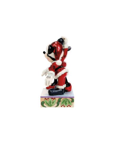Disney Traditions - Figurine Mickey et Minnie sous le Gui