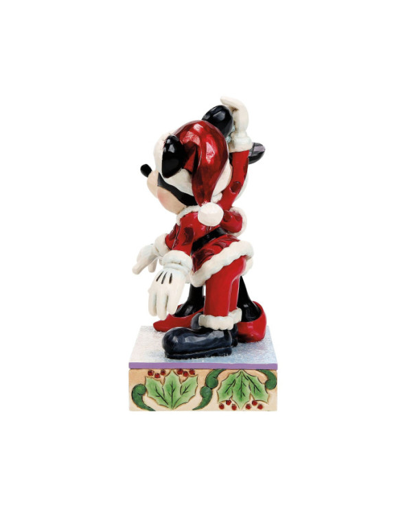 Disney Traditions - Figurine Mickey et Minnie sous le Gui
