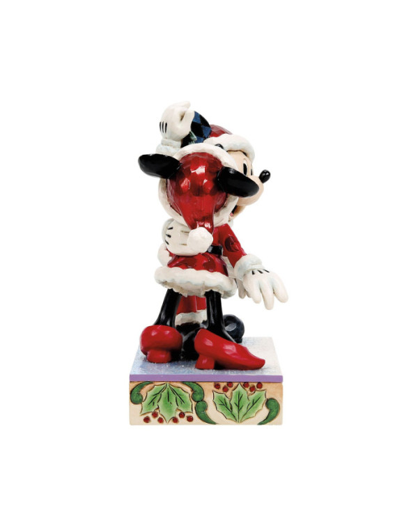 Disney Traditions - Figurine Mickey et Minnie sous le Gui