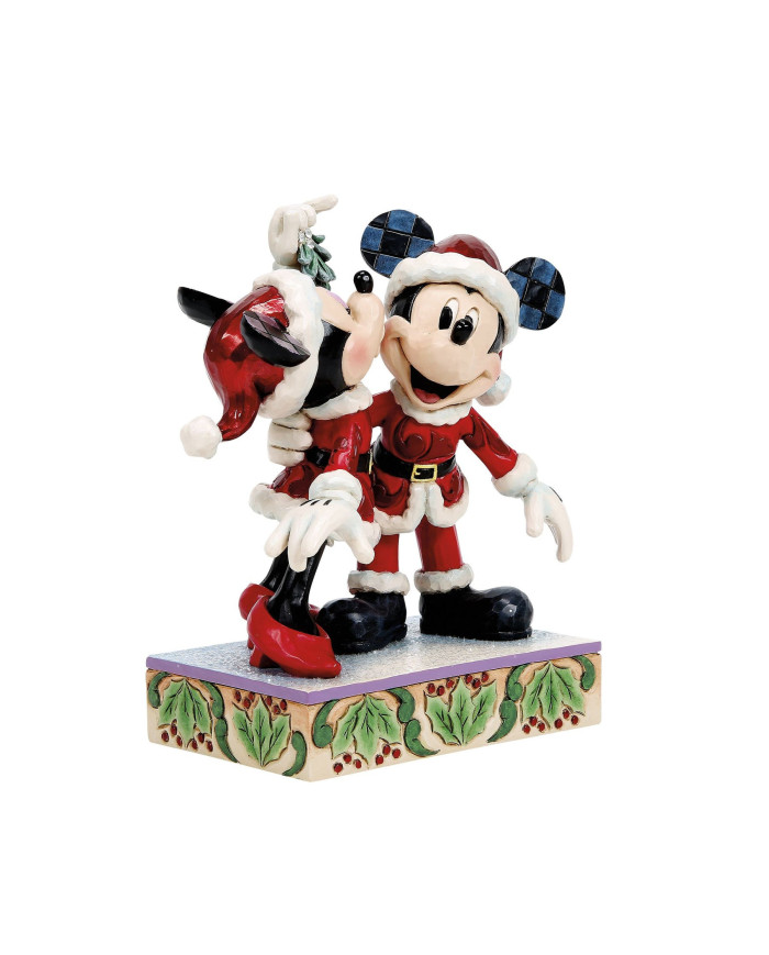 Disney Traditions - Figurine Mickey et Minnie sous le Gui