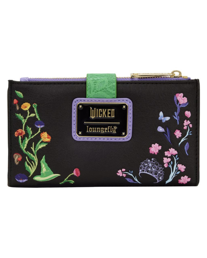 Portefeuille Loungefly - Wicked Glinda & Elphaba Floral & Lace