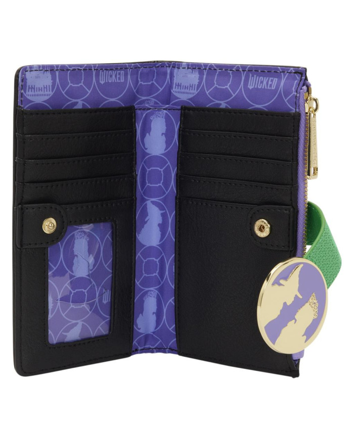 Portefeuille Loungefly - Wicked Glinda & Elphaba Floral & Lace