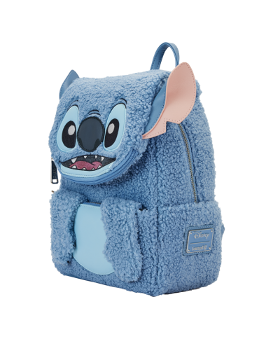 Sac à dos Loungefly - Stitch Plush Sherpa Cosplay