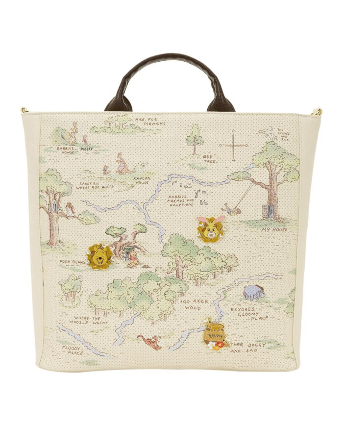 Sac à bandoulière - Winnie l'Ourson Hundred Acre Wood Tote Pin Trader