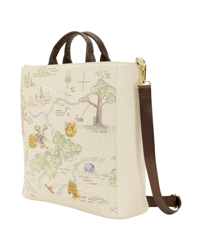 Sac à bandoulière - Winnie l'Ourson Hundred Acre Wood Tote Pin Trader