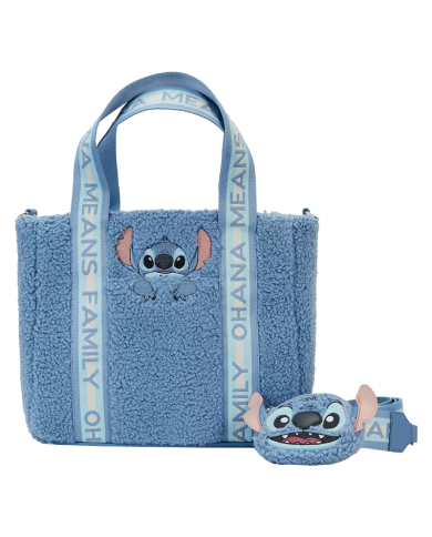 Tote Bag Loungefly - Stitch Plush Sherpa Cosplay