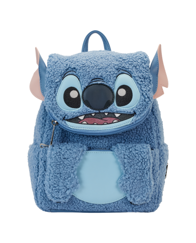 Sac à dos Loungefly - Stitch Plush Sherpa Cosplay