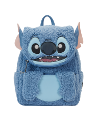 Sac à dos Loungefly - Stitch Plush Sherpa Cosplay