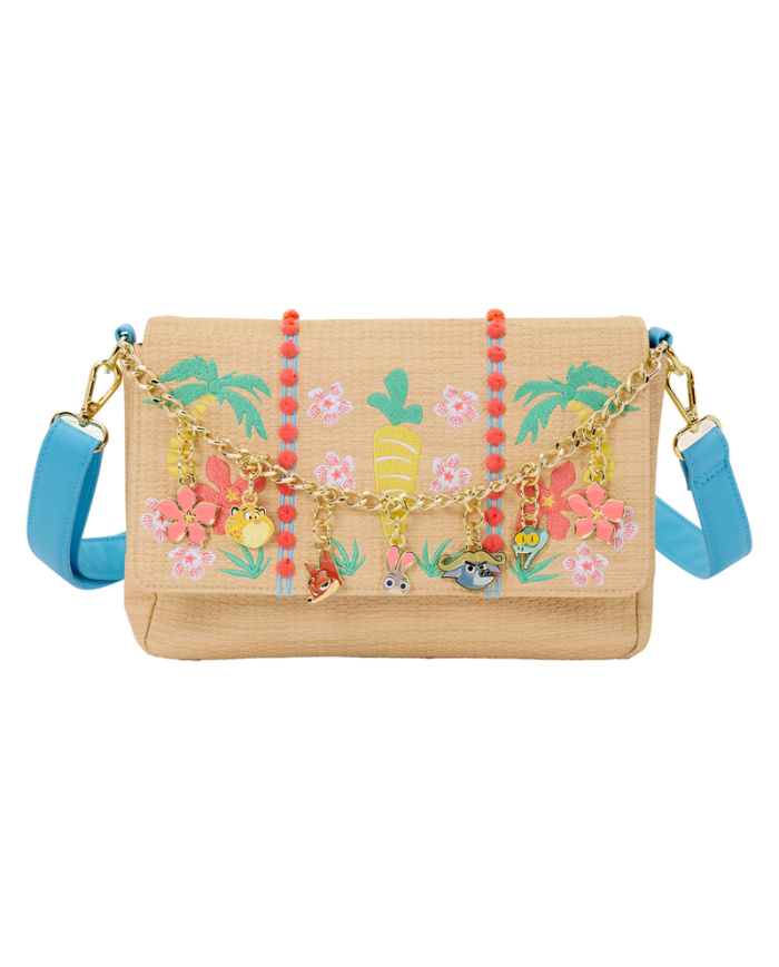 Sac à bandoulière Loungefly - Zootopie 2 Embroidered Charm