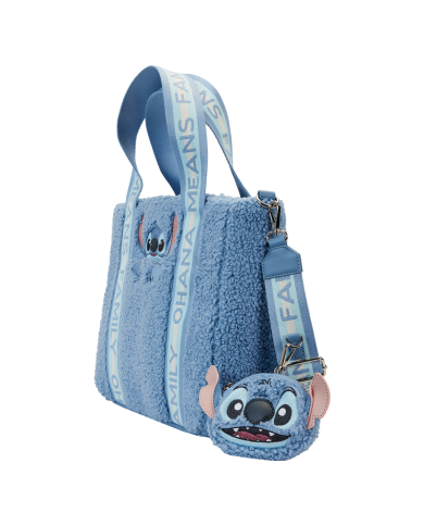 Tote Bag Loungefly - Stitch Plush Sherpa Cosplay