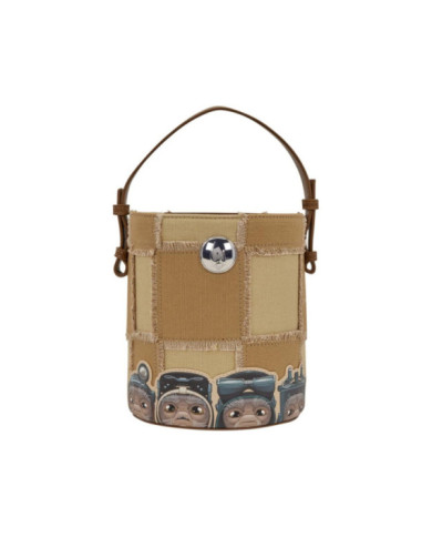 Sac à bandoulière Loungefly - The Mandalorian Grogu & Anzellan Drawstring Bucket