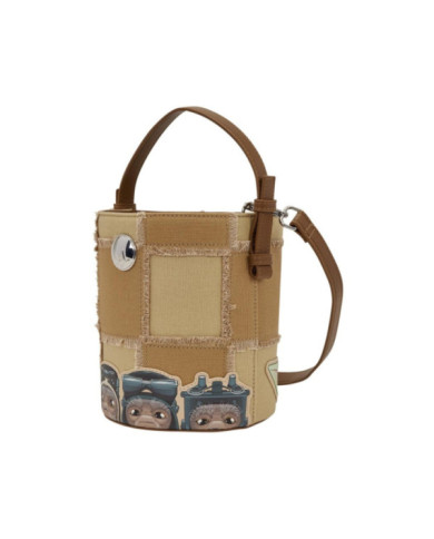 Sac à bandoulière Loungefly - The Mandalorian Grogu & Anzellan Drawstring Bucket