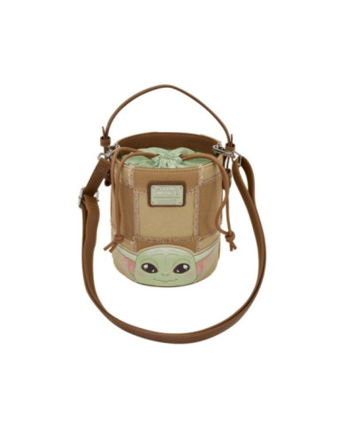 Sac à bandoulière Loungefly - The Mandalorian Grogu & Anzellan Drawstring Bucket