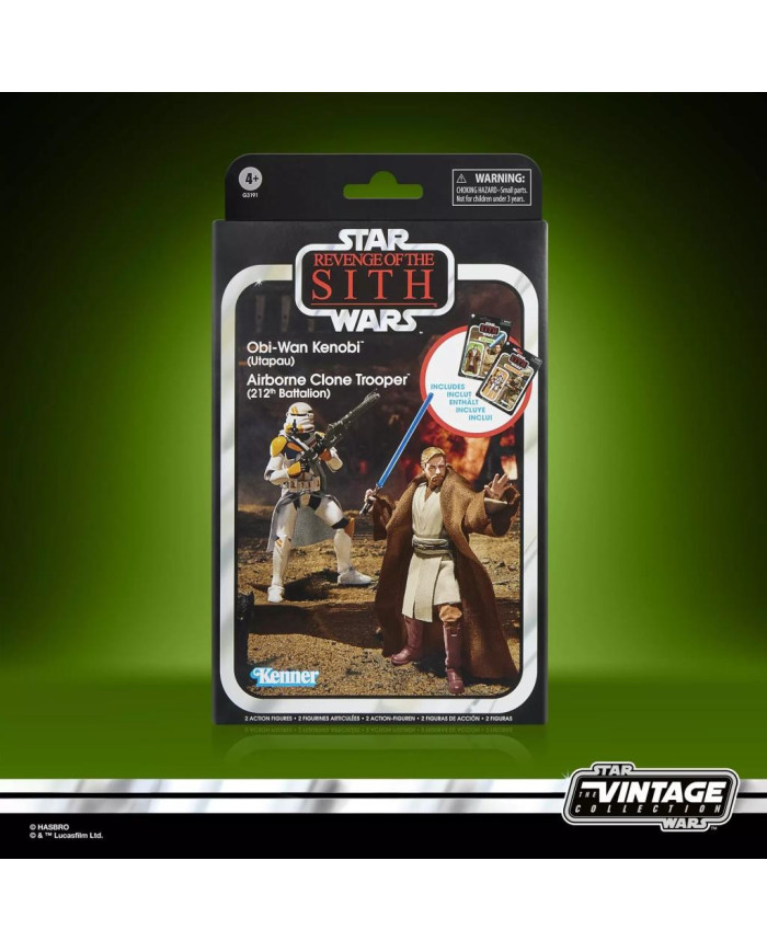 Figurines Star Wars Vintage Collection Obi-Wan & Clone Trooper Hasbro