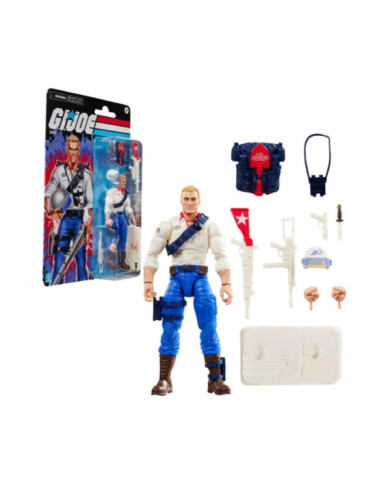 Figurine G.I. Joe Duke Hasbro Classified Retro Cardback 15cm