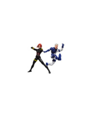Figurines Black Widow & Quicksilver Hasbro Marvel Legends