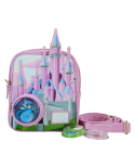 Sac à bandoulière Loungefly - Le Belle au Bois Dormant Castle Three Good Fairies Stained Glass