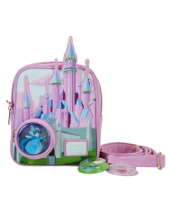Sac à bandoulière Loungefly - Le Belle au Bois Dormant Castle Three Good Fairies Stained Glass