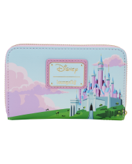 Portefeuille Loungefly - Le Belle au Bois Dormant Castle Three Good Fairies Stained Glass