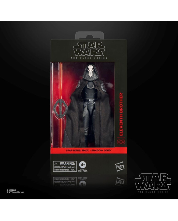 Figurine Maul : Shadow Lord Onzième Frère Black Series 15cm - Star Wars Hasbro