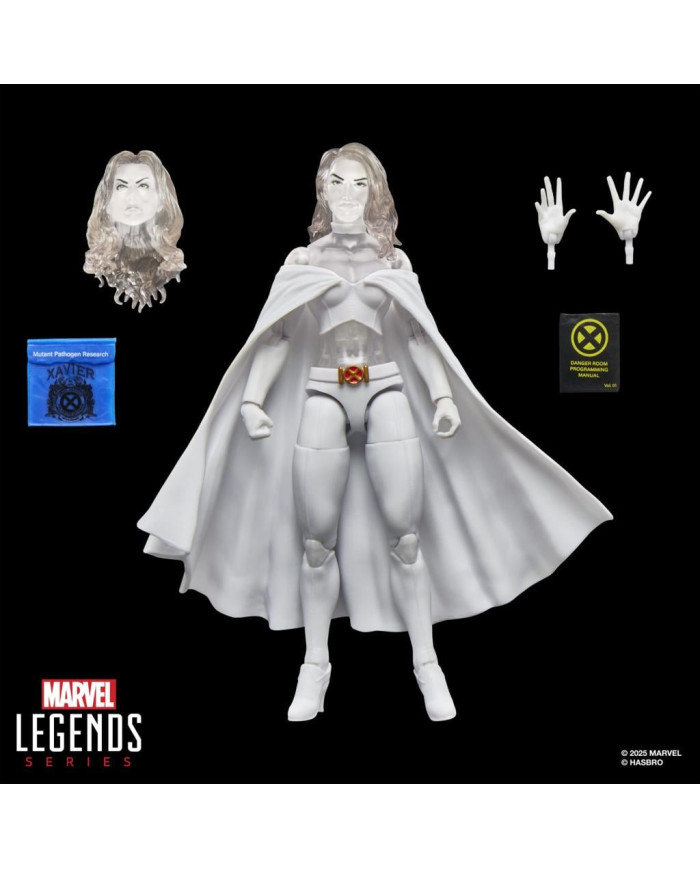 Figurine Marvel Legends Emma Frost Forme Diamant Hasbro 15cm