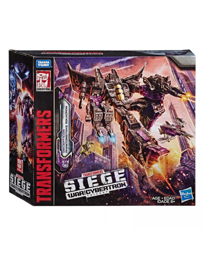 Transformers War Of Cybertron - Transformers - Hasbro - War of Cybertron Phantomstrike Squadron 4Pack