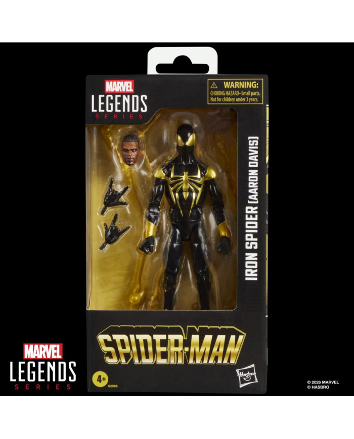 Figurine Iron Spider Aaron Davis Marvel Legends Hasbro 15cm