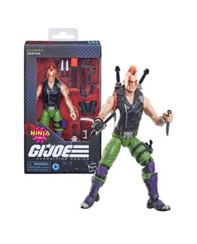 Figurine Zartan Ninja Force G.I. Joe Classified Series Hasbro