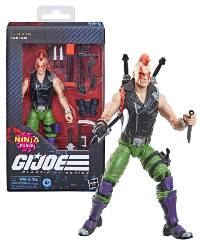 Figurine Zartan Ninja Force G.I. Joe Classified Series Hasbro