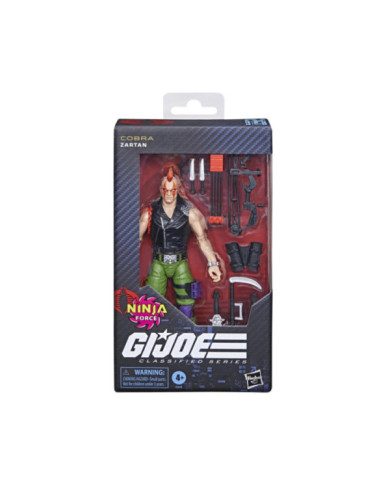 Figurine Zartan Ninja Force G.I. Joe Classified Series Hasbro