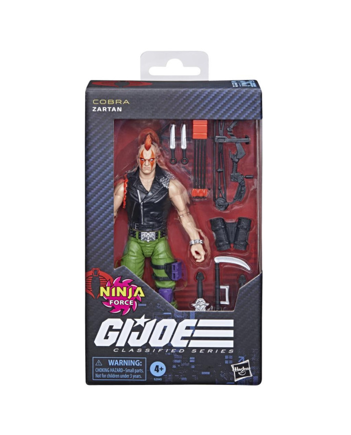 Figurine Zartan Ninja Force G.I. Joe Classified Series Hasbro