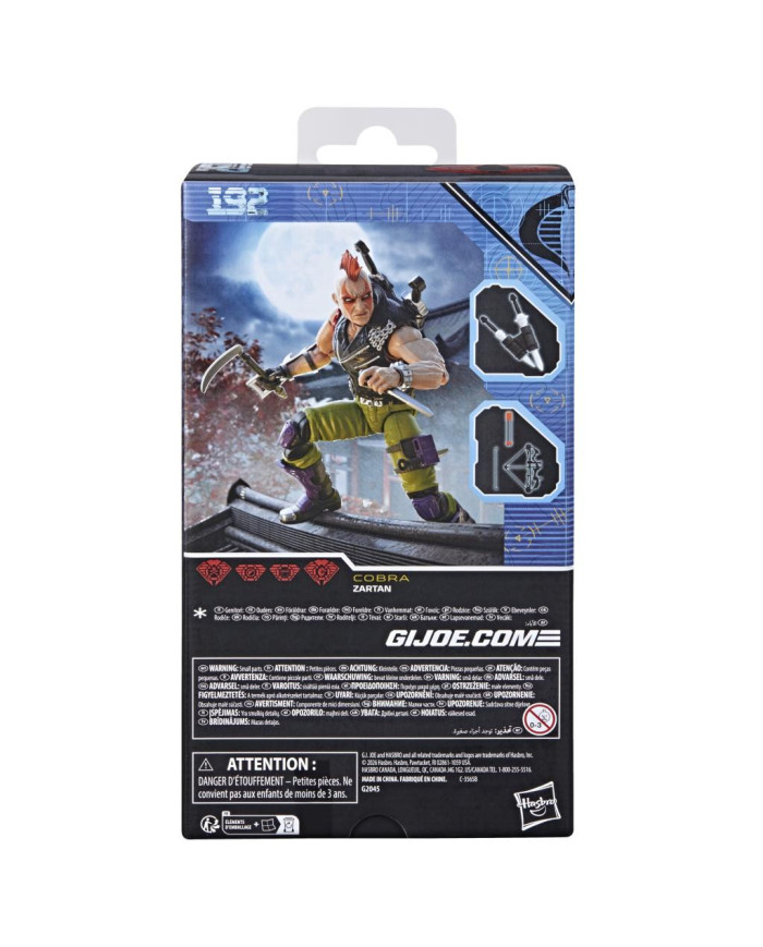 Figurine Zartan Ninja Force G.I. Joe Classified Series Hasbro