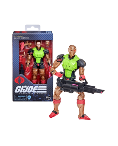 Figurine G.I. Joe Classified Series Cobra Overkill 15cm Hasbro