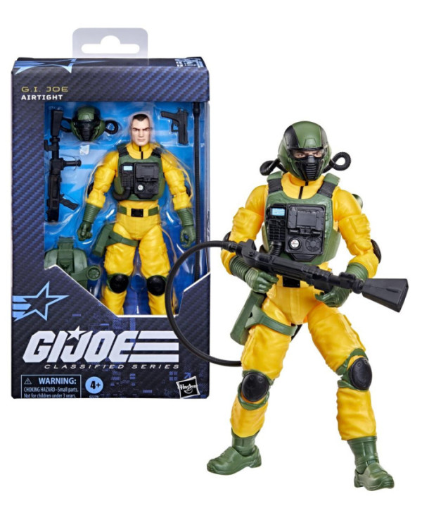 Figurine G.I. JOE Airtight Classified Series Hasbro 15cm
