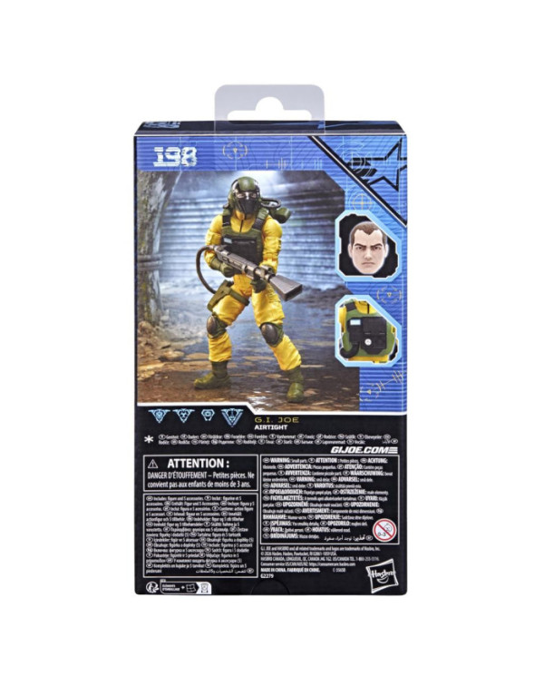 Figurine G.I. JOE Airtight Classified Series Hasbro 15cm