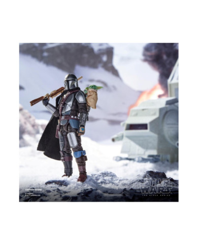 Figurine Mandalorian & Grogu Vintage Collection Star Wars Hasbro 10cm