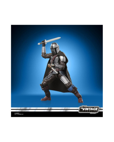 Figurine Mandalorian & Grogu Vintage Collection Star Wars Hasbro 10cm