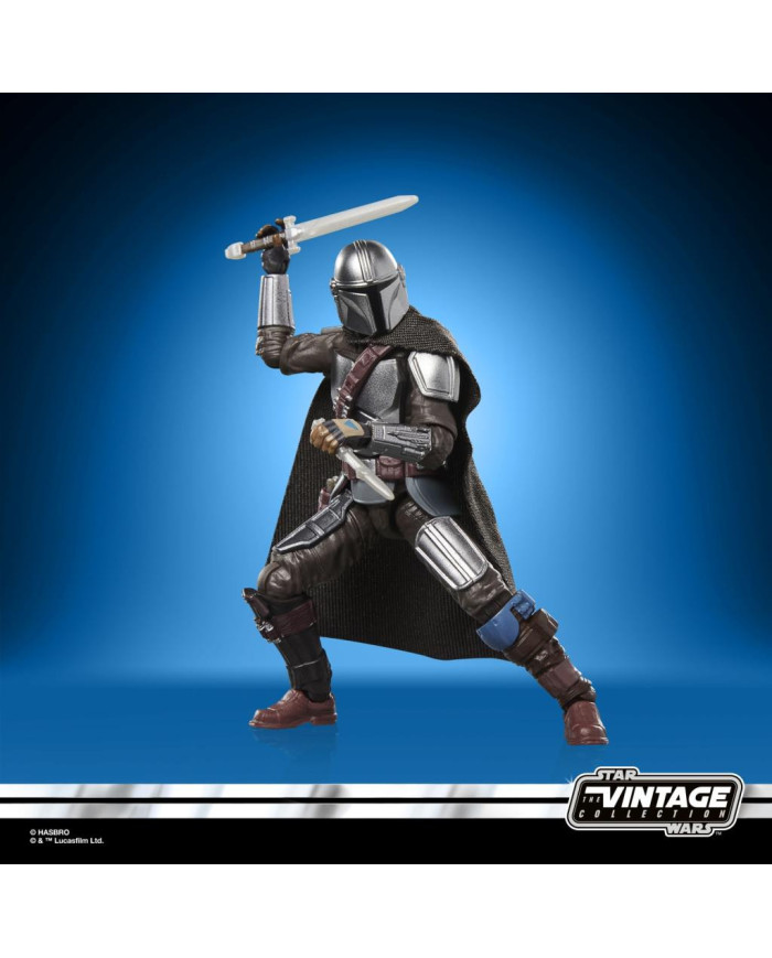 Figurine Mandalorian & Grogu Vintage Collection Star Wars Hasbro 10cm