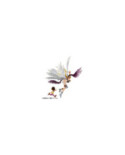 Statuette Digimon Megahouse Angewomon & Hikari