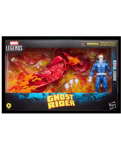 Figurine Ghost Rider avec Moto Marvel Legends Series Hasbro