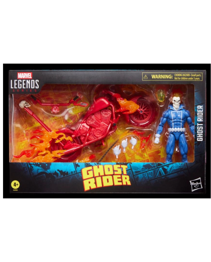 Figurine Ghost Rider avec Moto Marvel Legends Series Hasbro