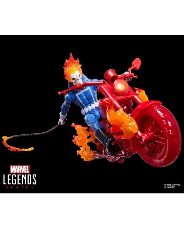Figurine Ghost Rider avec Moto Marvel Legends Series Hasbro