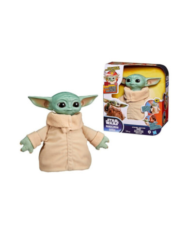Peluche Star Wars The Mandalorian And Grogu Animatronique Grogu Star Wars - Hasbro Action Buddy