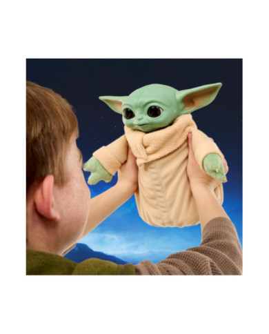 Peluche Star Wars The Mandalorian And Grogu Animatronique Grogu Star Wars - Hasbro Action Buddy