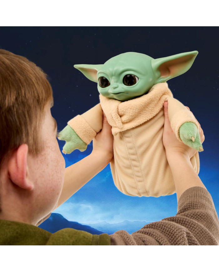 Peluche Star Wars The Mandalorian And Grogu Animatronique Grogu Star Wars - Hasbro Action Buddy