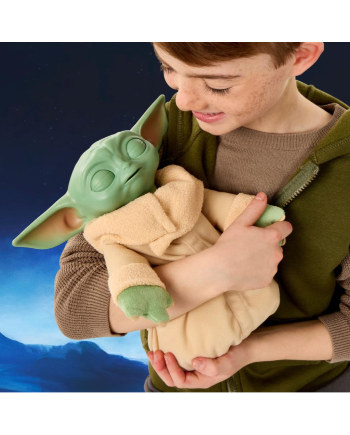 Peluche Star Wars The Mandalorian And Grogu Animatronique Grogu Star Wars - Hasbro Action Buddy