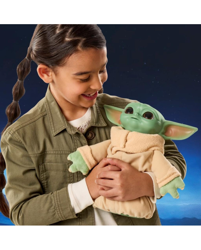 Peluche Star Wars The Mandalorian And Grogu Animatronique Grogu Star Wars - Hasbro Action Buddy