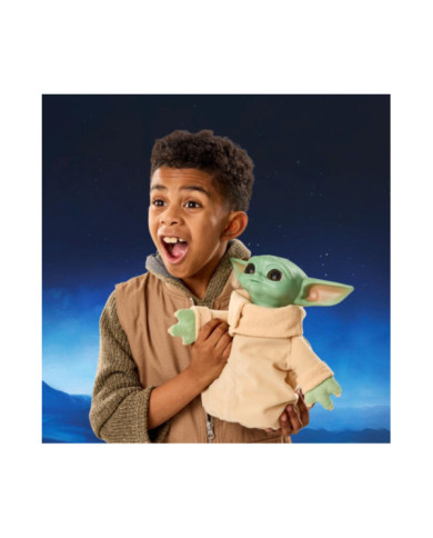 Peluche Star Wars The Mandalorian And Grogu Animatronique Grogu Star Wars - Hasbro Action Buddy